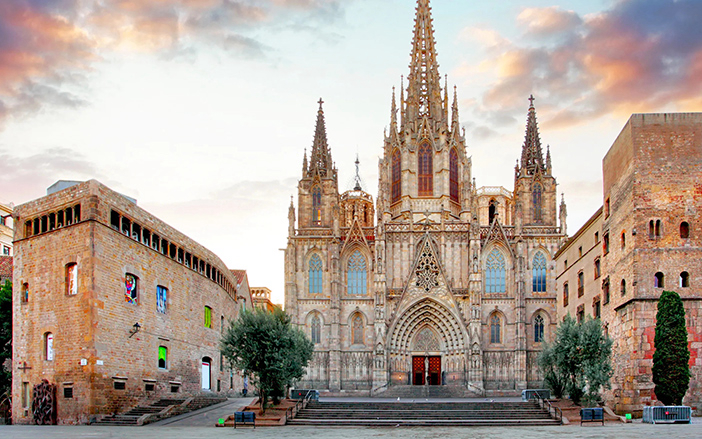 Ο Καθεδρικός Ναός της Βαρκελώνης (Catedral de Barcelona)