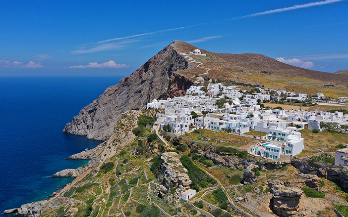 The view from Chora, Folegandros