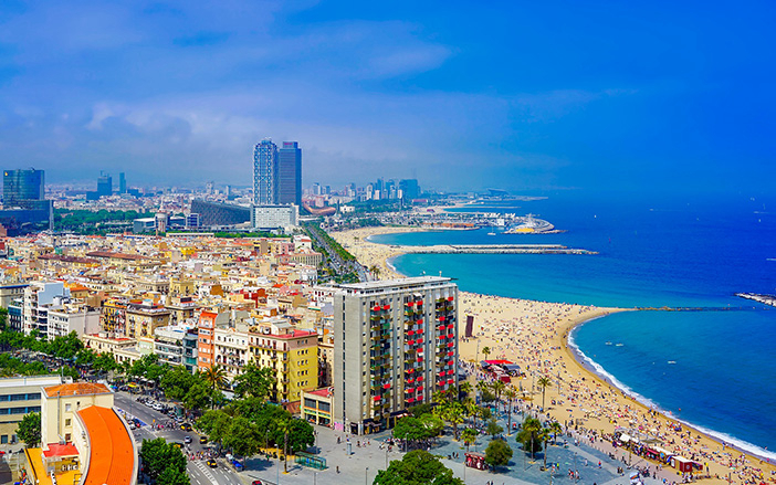 Η Βαρκελώνη έχει όμορφες παραλίες